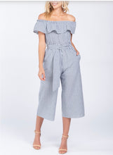 Load image into Gallery viewer, Coastal Blue Jumpsuit