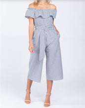 Load image into Gallery viewer, Coastal Blue Jumpsuit